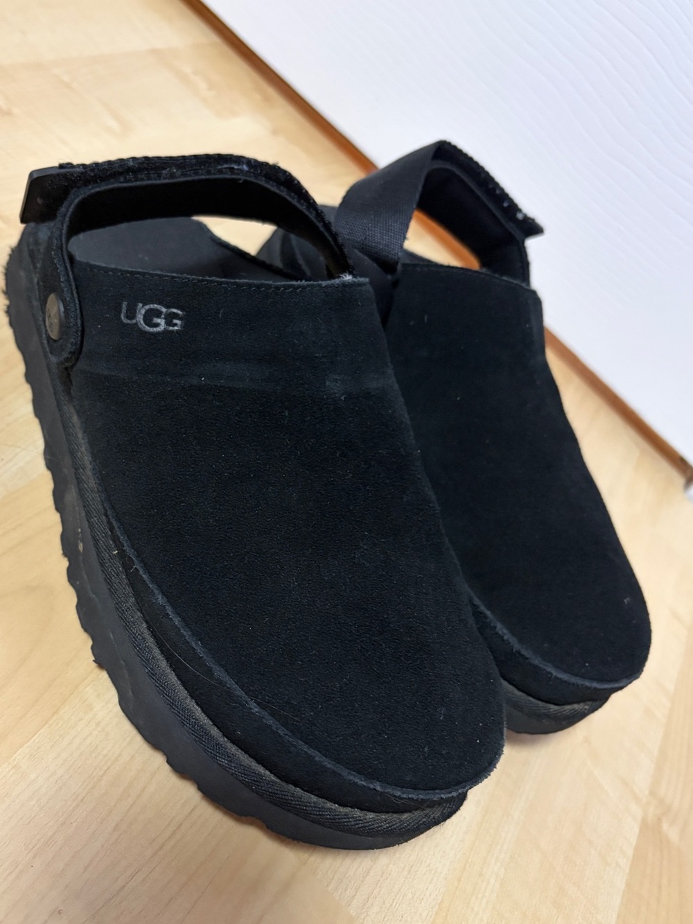 Women’s UGG Goldencoast Clog Black Nubuck